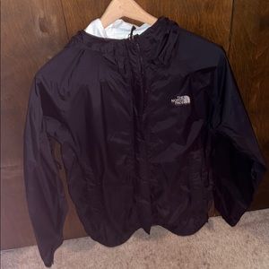 The North Face windbreaker size medium in black